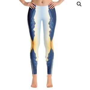 AVALON7 Grand Tetons Reflections Long Leggings Designed by Rob Kingwill Wyoming